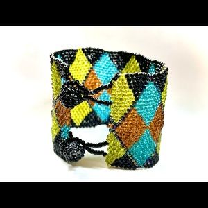 Southwestern style beaded bracelet